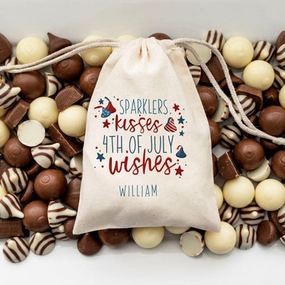 Personalized Patriotic Treat Bags -  - Wingpress Designs