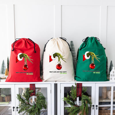 What's Santa Have - Gift Bags (Cotton) -  - Qualtry