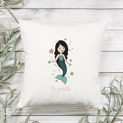 Personalized Mermaid Throw Pillow Covers -  - JDS