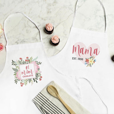 Personalized Mother's Day Aprons -  - Wingpress Designs