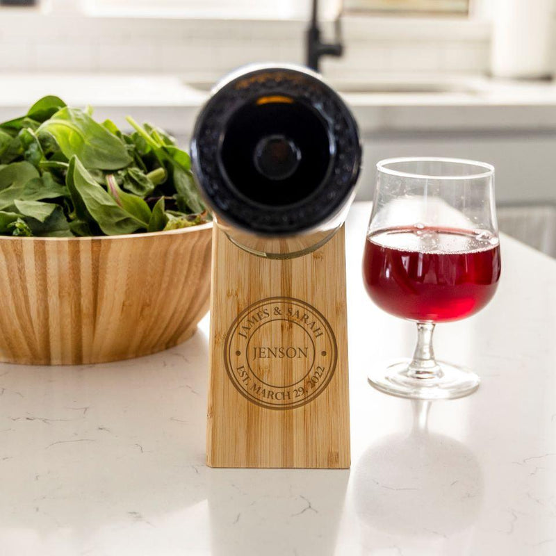 Personalized Wine Bottle Balancers -  - Qualtry