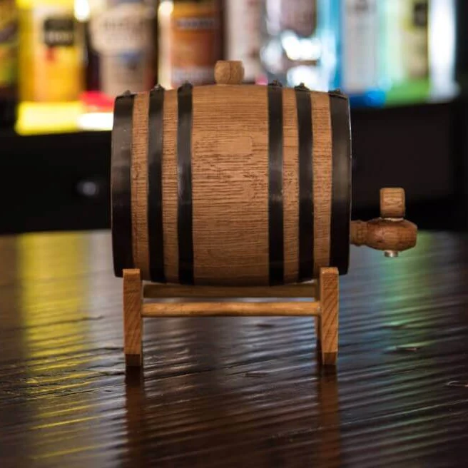 Personalized 1 Liter Oak Barrel -