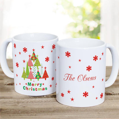Personalized Christmas Coffee Mug -