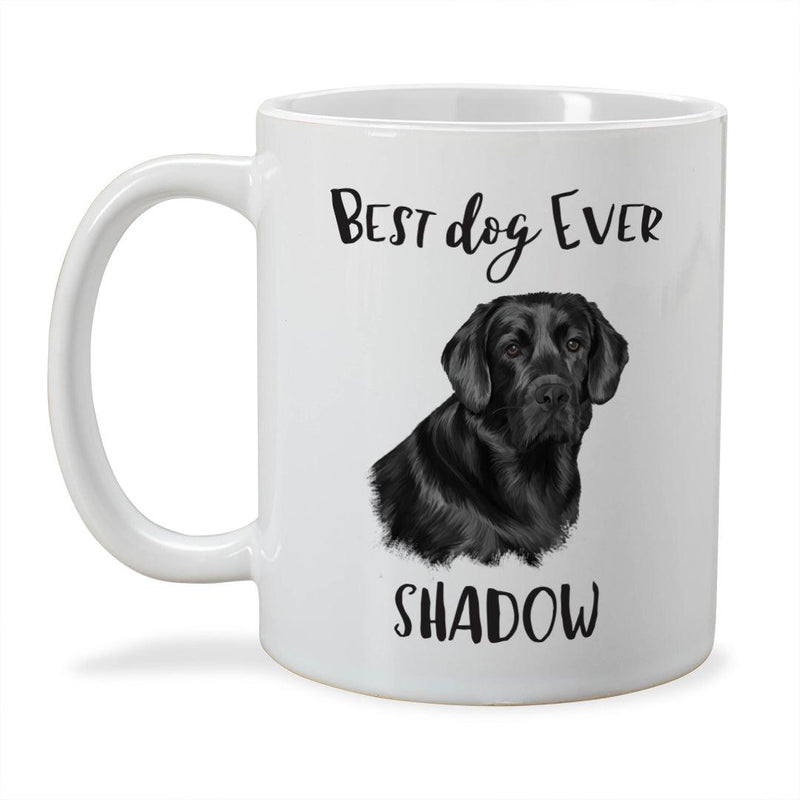 Personalized Choose Your Dog Best Dog Ever Christmas Mug -