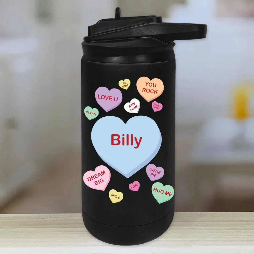 Big Water Bottle - Sweet Hearts Big Water Bottle - Sweet Hearts