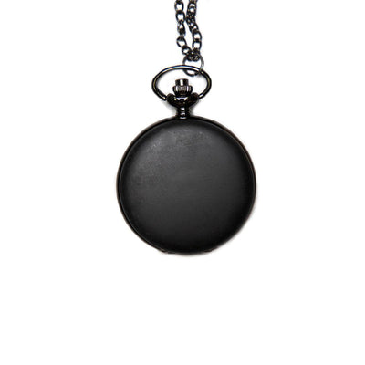 Personalized Black Pocket Watch -