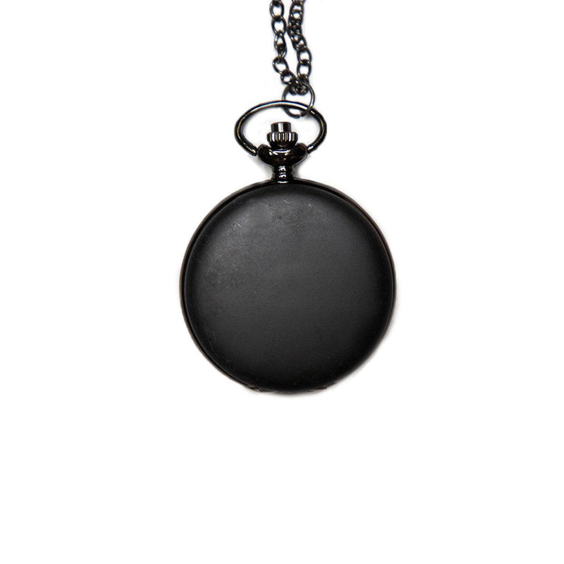 Personalized Black Pocket Watch -