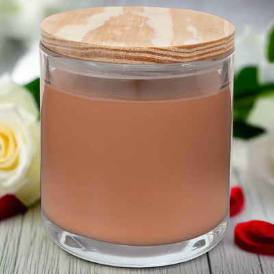 Personalized Valentine's Day Scented Candles - Tropical Coconut
