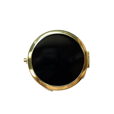 Personalized Compact Mirrors - Black - Completeful