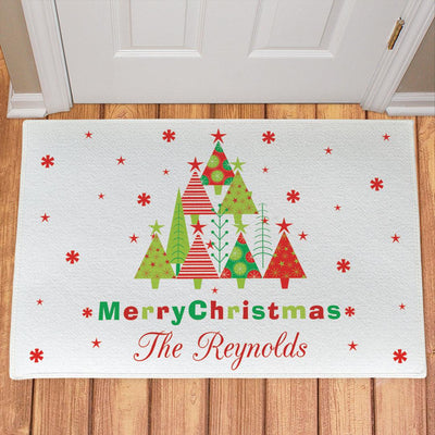 Personalized Christmas Doormat -