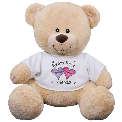 Personalized Names Beary Best Friends Teddy Bear -