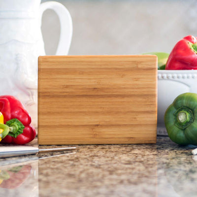 Personalized Single Tone 6x8 Bamboo Cutting Board (Modern Collection) -  - Qualtry