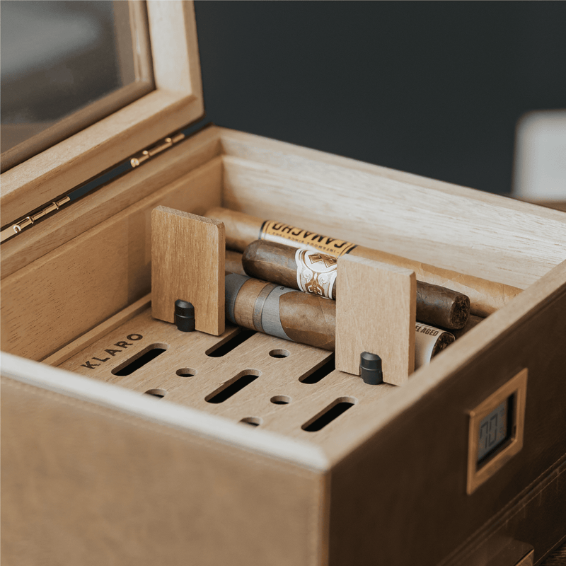 Belmont Glass Top Humidor -