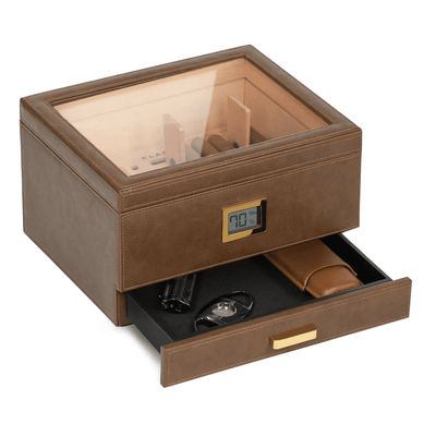Belmont Glass Top Humidor -
