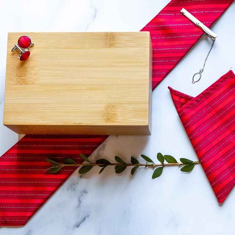 Personalized Gift Box for Dad - Red - JDS
