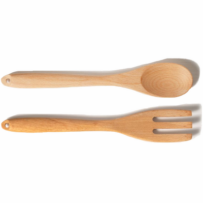 Personalized Decorative Wooden Spoons and Forks Bundle -  - Qualtry