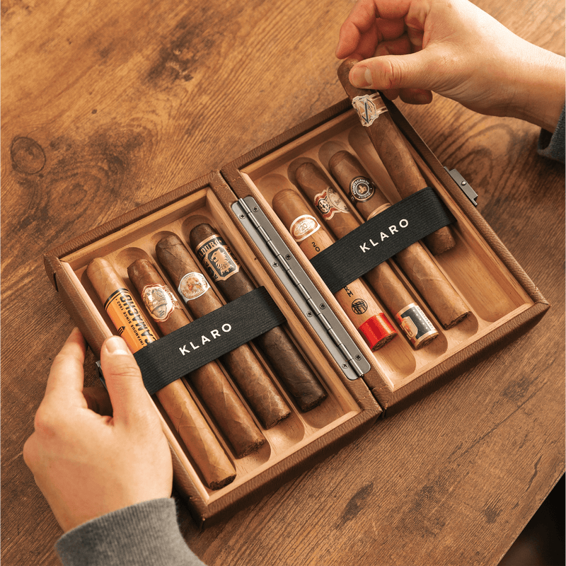 Maxwell 8-Cigar Travel Case -