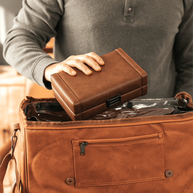 Maxwell 8-Cigar Travel Case -