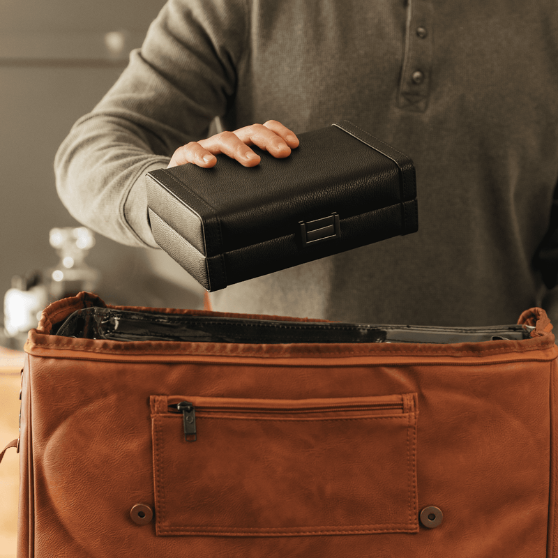 Maxwell 8-Cigar Travel Case -