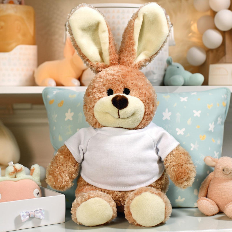 Personalized Birth Stats Stuffed Bunny - - Gifts For You Now