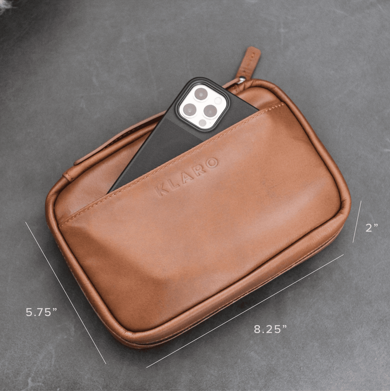 Flint Travel Leather Cigar Case -