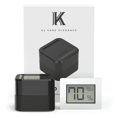 Klaro Valet - Smart Humidor - Chrome Finish (Renzo, Kingston)