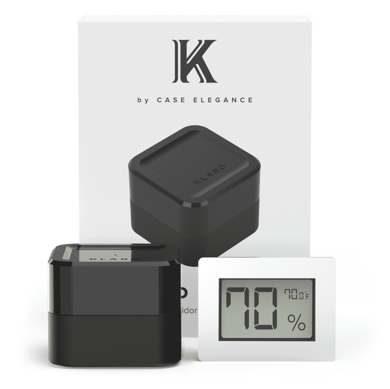 Klaro Valet - Smart Humidor - Chrome Finish (Renzo, Kingston)