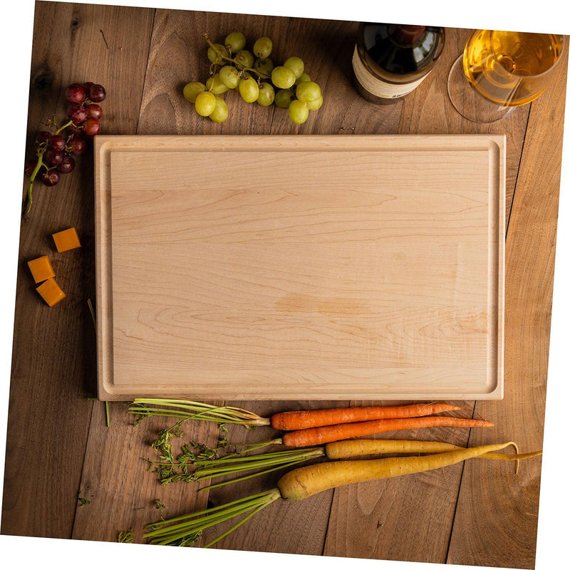 Personalized 11x17 Friendsgiving Cutting Board with Grooves -