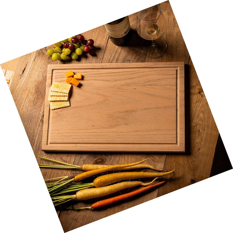 Personalized 11x17 Friendsgiving Cutting Board with Grooves -