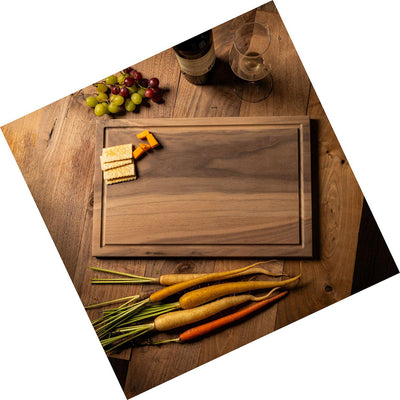 Personalized 11x17 Friendsgiving Cutting Board with Grooves -