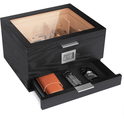 Mill Glass Top Humidor -