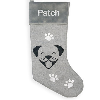 Personalized Dog Holiday Stocking -