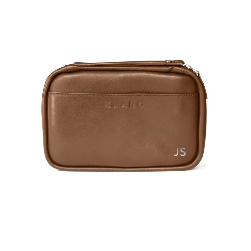 Flint Travel Leather Cigar Case -