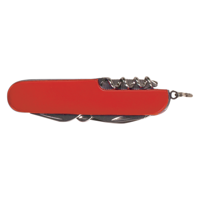 Personalized Red Multi-Tool Pocket Knife -