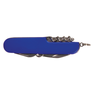 Personalized Blue Multi-Tool Pocket Knife -