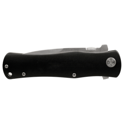 Personalized Black Aluminum Handle Knife -