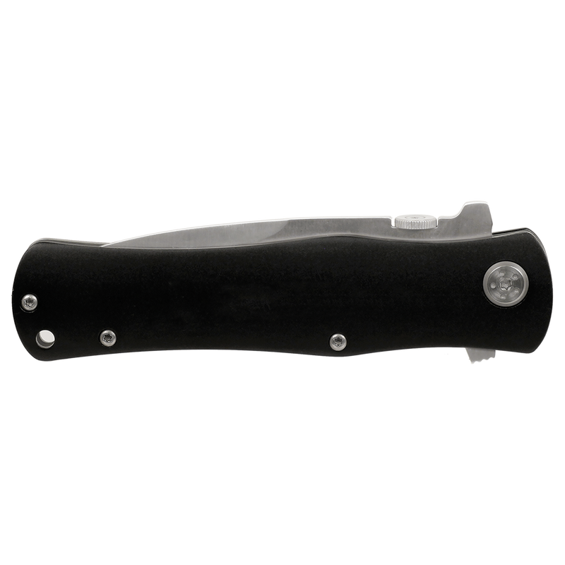 Personalized Black Aluminum Handle Knife -