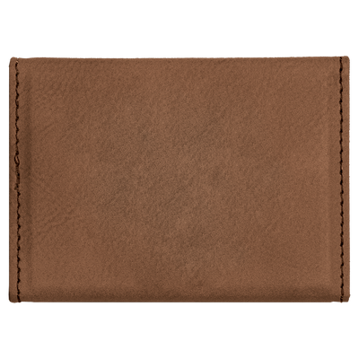 Personalized Business Card Holder - Dark Brown