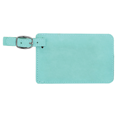 Personalized Luggage Tags - Teal - Completeful