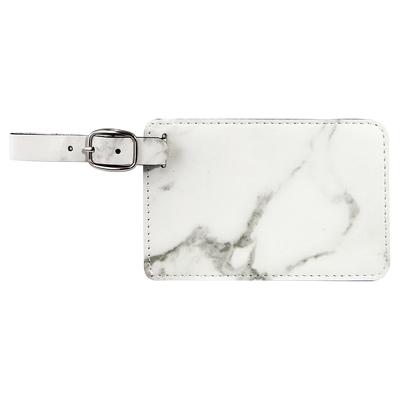 Personalized Luggage Tags - Marble - Completeful