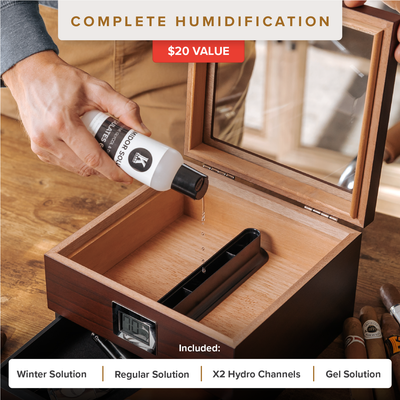 Renzo Glass Top Humidor -
