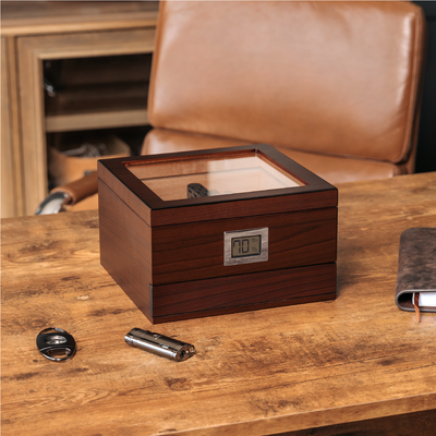 Renzo Glass Top Humidor -