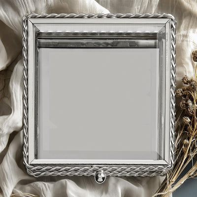 Personalized Glass Jewelry Box -