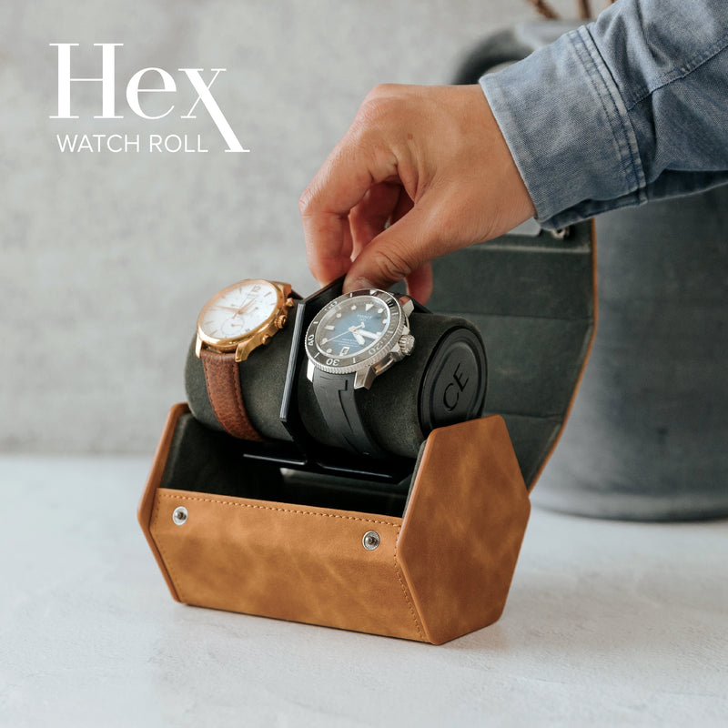 HEX Travel Watch Roll - 2 Slot -