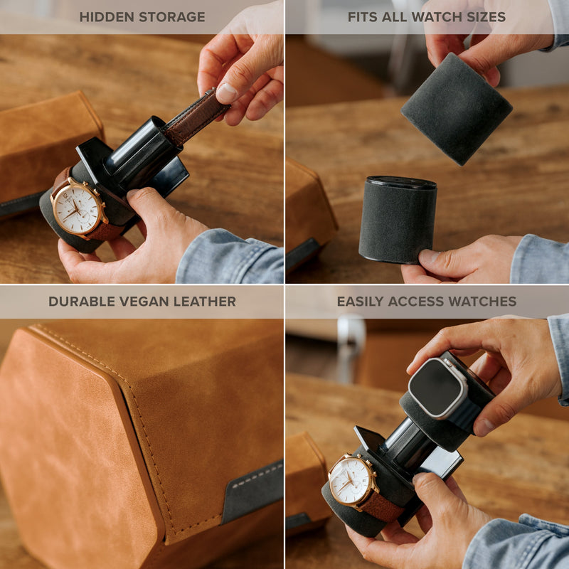 HEX Travel Watch Roll - 2 Slot -