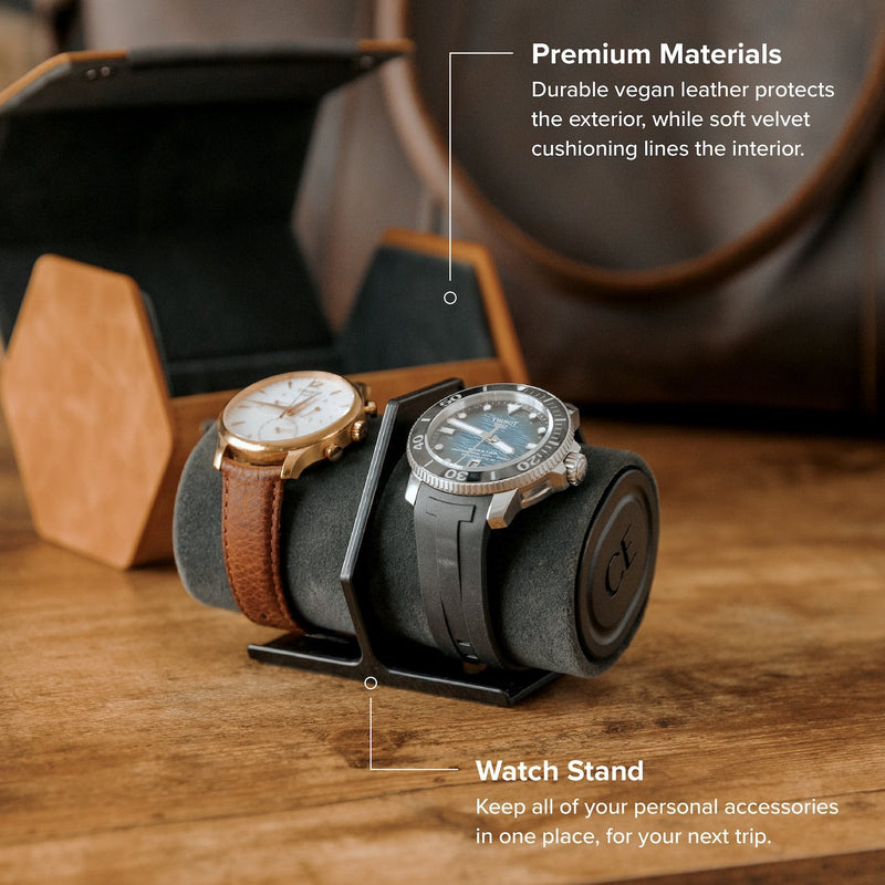 HEX Travel Watch Roll - 2 Slot -