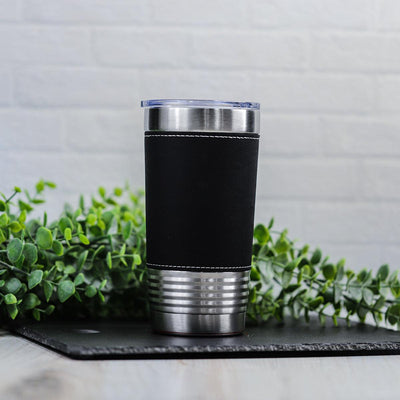 Personalized Mother's Day Travel Tumblers - 20oz. - Black