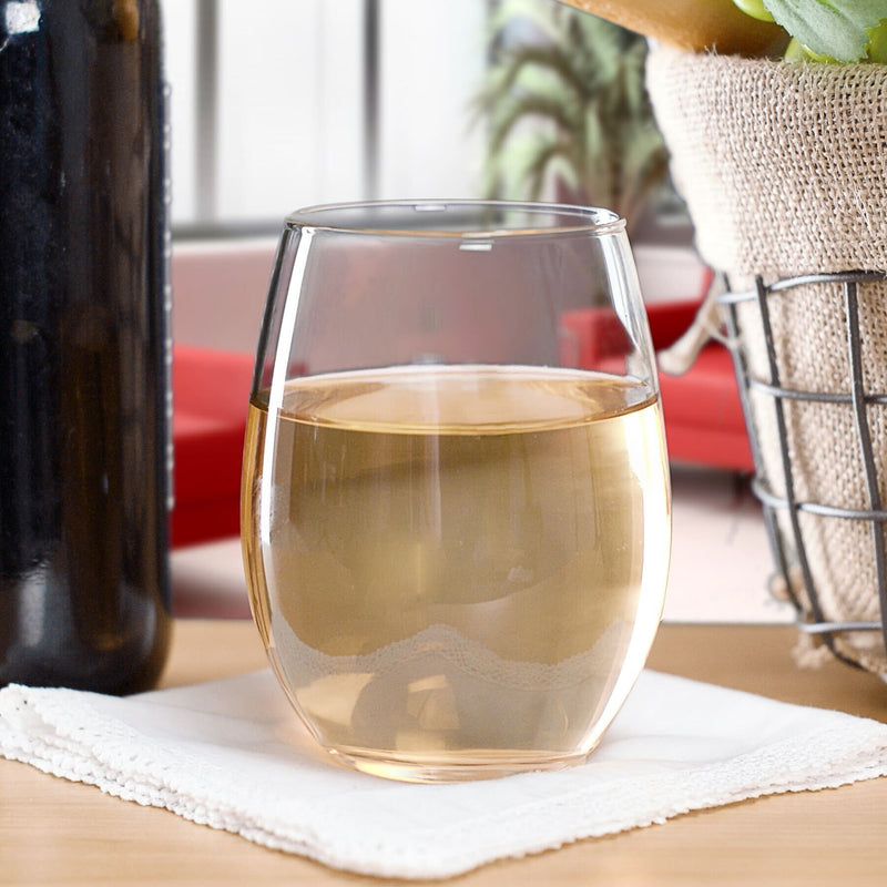 Personalized Stemless Wine Glass -