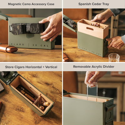 The Smoke Can - 30 Cal Humidor -