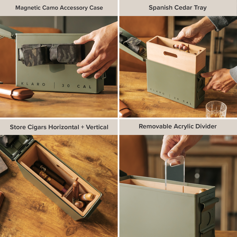 The Smoke Can - 30 Cal Humidor -